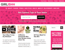 Tablet Screenshot of girlishh.com